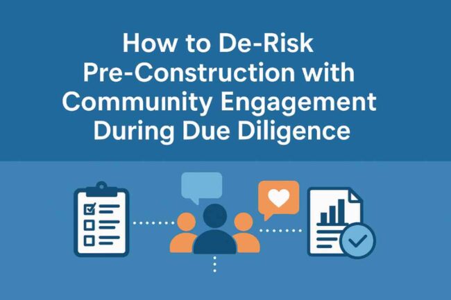 pre-construction community engagement pre-construction community engagement