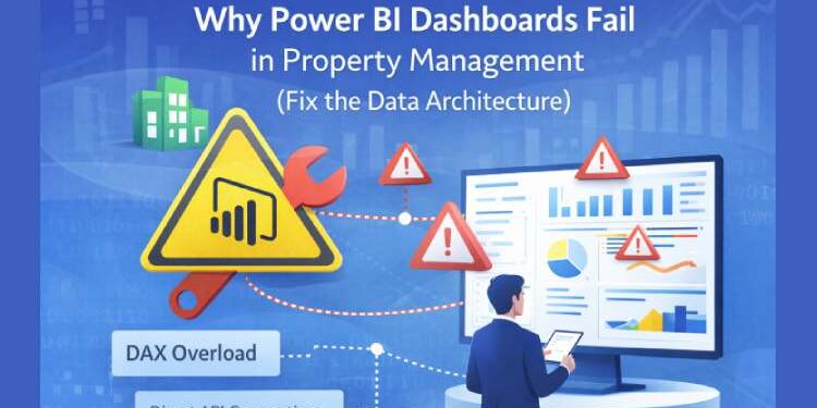 power bi real estate dashboards failing