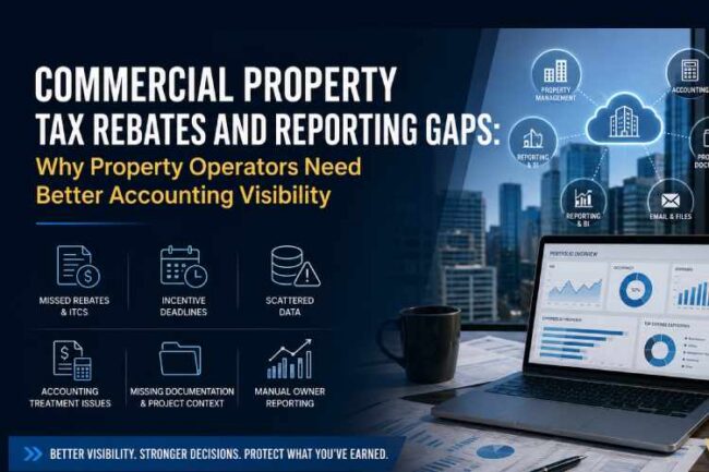 commercial property tax rebate reporting
